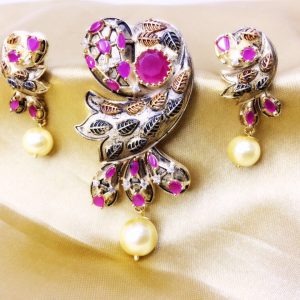 Earring Pendant Set33