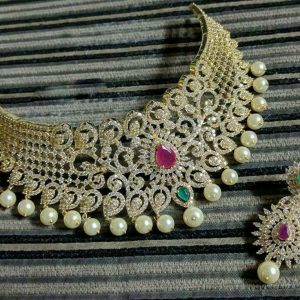 Bridal Choker ♣ Set 0106