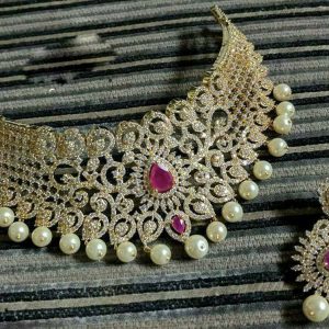 Bridal Choker ♣ Set 0107