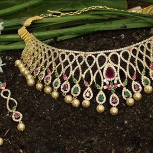 Bridal Choker ♣ Set 0118
