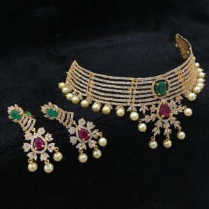 Bridal Choker ♣ Set 0125