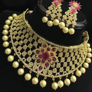 Bridal Choker Set 033