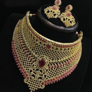 Bridal Choker Set 034