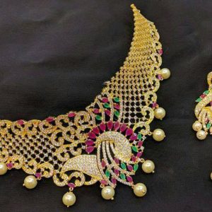 Bridal Choker Set 039
