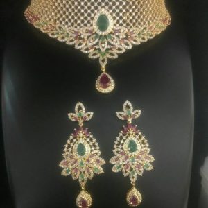 Bridal Choker Set 050