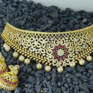 Bridal Choker Set 047