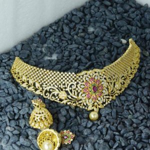 Bridal Choker Set 046