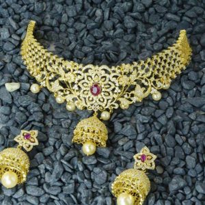 Bridal Choker Set 044
