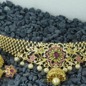 Bridal Choker Set 043