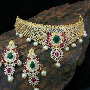 Bridal Choker Set 051