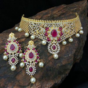 Bridal Choker Set 052