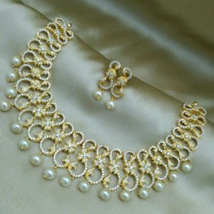 Bridal Choker Set 053