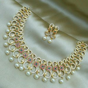 Bridal Choker Set 055