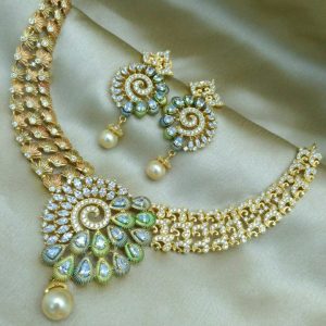 Bridal Choker Set 062