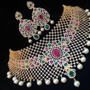 Bridal Choker ♣ Set 0165