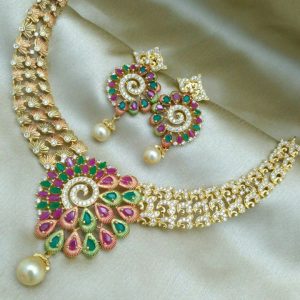 Bridal Choker Set 060