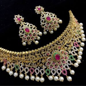 Bridal Choker ♣ Set 0170