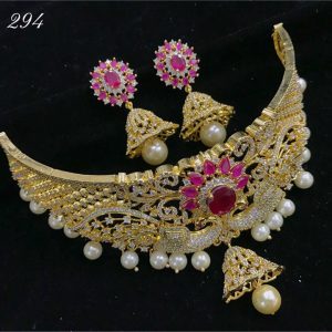 Bridal Choker ♣ Set 0178