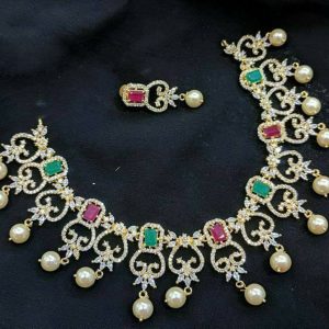Bridal Choker Set 056