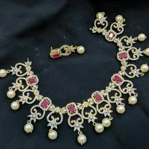 Bridal Choker Set 057