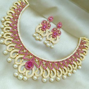 Bridal Choker Set 077