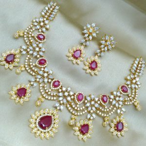 Bridal Choker Set 078