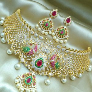 Bridal Choker Set 072