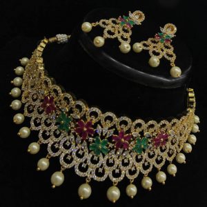 Bridal Choker Set 079