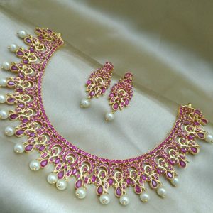 Bridal Choker Set 080