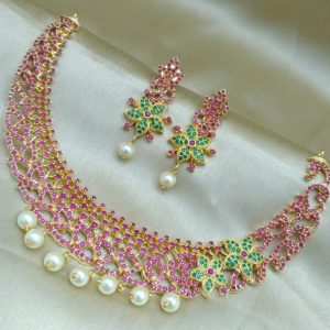 Bridal Choker Set 081