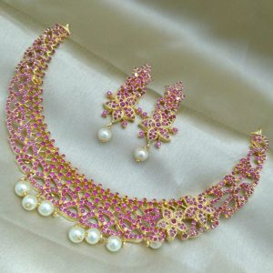 Bridal Choker Set 082