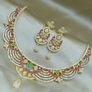 Bridal Choker Set 085