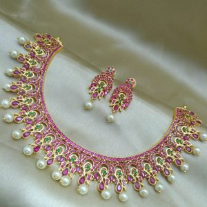 Bridal Choker Set 087