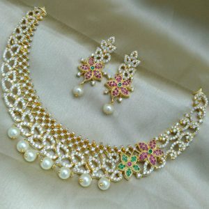 Bridal Choker Set 089