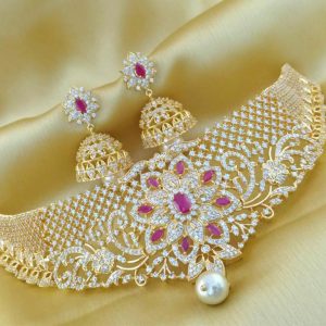 Bridal Choker Set 068