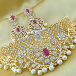 Bridal Choker Set 066