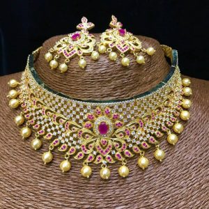 Bridal Choker Set 099