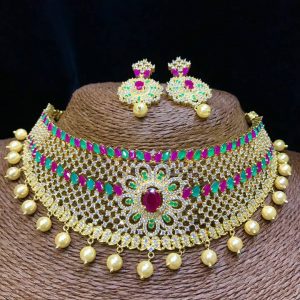 Bridal Choker Set 095