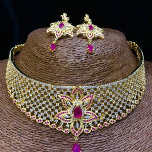 Bridal Choker Set 094