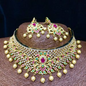 Bridal Choker Set 093