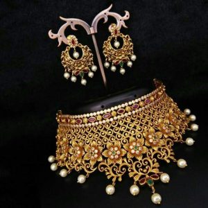 Gold Imitation Choker ♥ 018