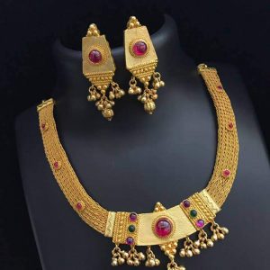 Gold Imitation Choker ♥ 041