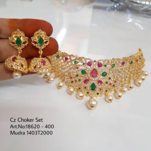 Gold Imitation Choker ♥ 078