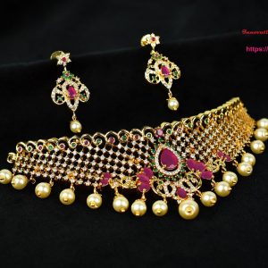 Bridal Choker Set 027