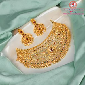Bridal Choker Set 033