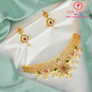 Bridal Choker Set 036