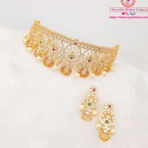 Bridal Choker Set 037