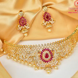 Bridal Choker Set 043