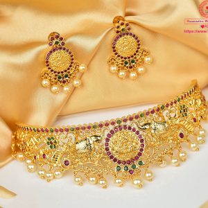 Bridal Choker Set 044