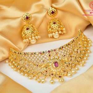Bridal Choker Set 045